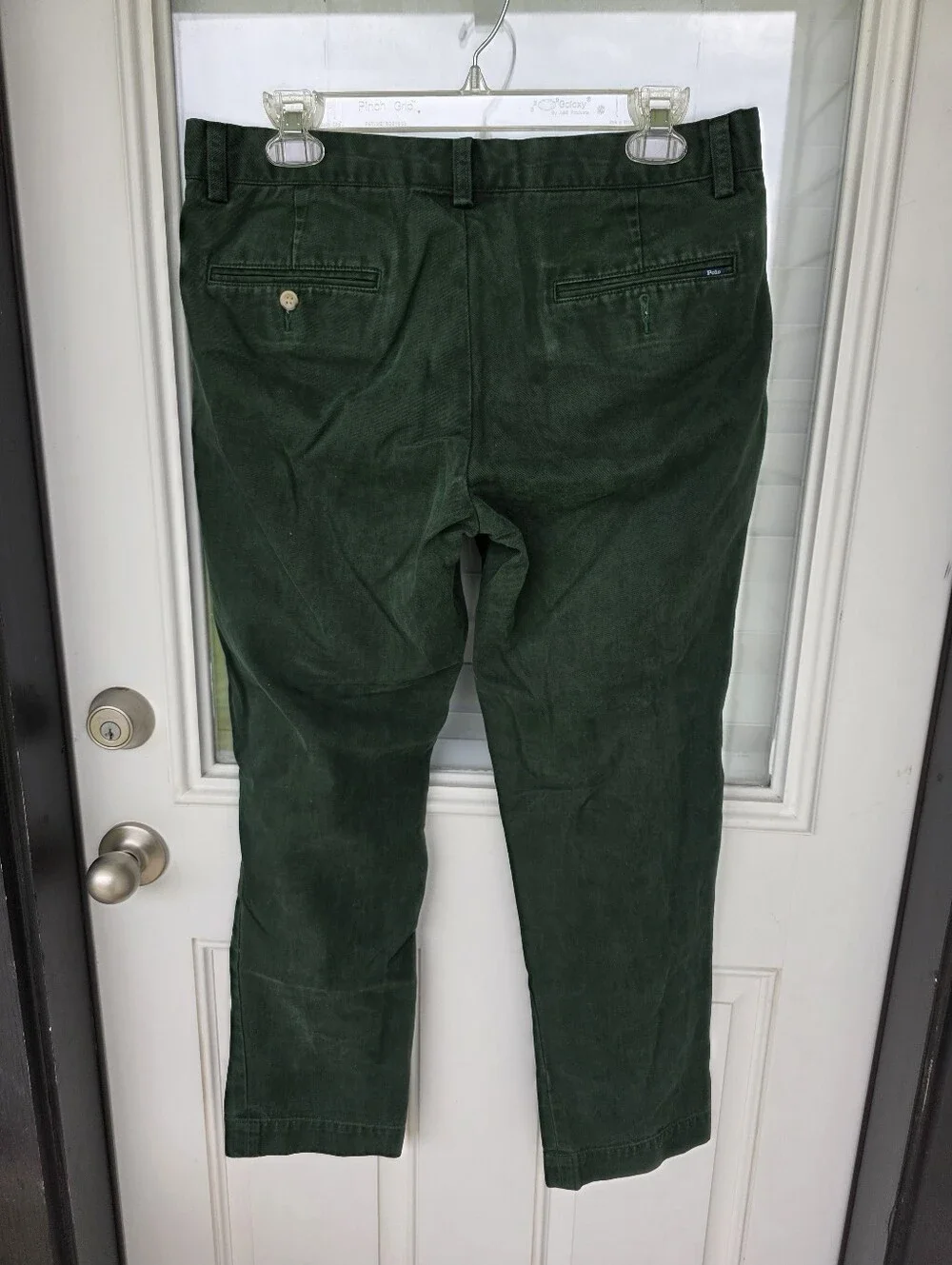 Polo Ralph Lauren Slim Fit Green Chino Pants Men's 32x30 Stretch Casual